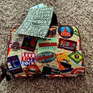 Hard rock packable passport backpack